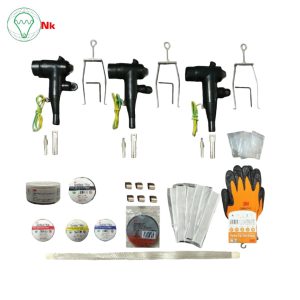 Bộ 3 đầu cáp đơn ELBOW 24kV 250A 3x1Cx50 CU