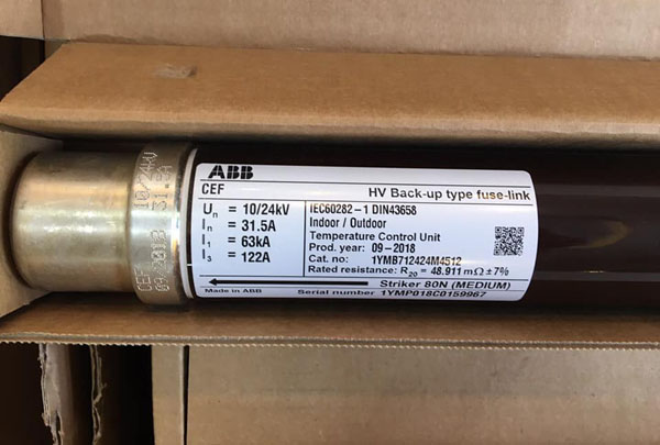 Cầu chì ống trung thế 31.5A ABB