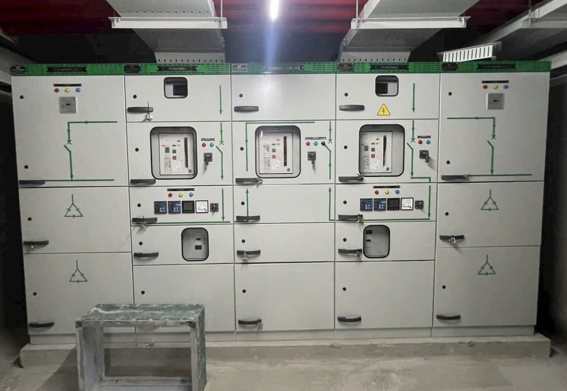 Tủ ATS sử dụng 2 máy cắt